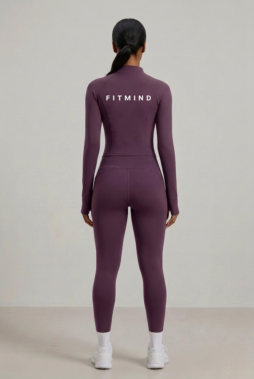 SCULPT LONGSLEEVES — VIOLET MAUVE — image 2