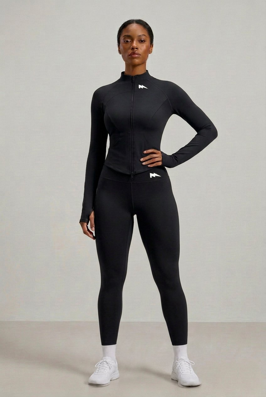 SCULPT LONGSLEEVES — NOIR